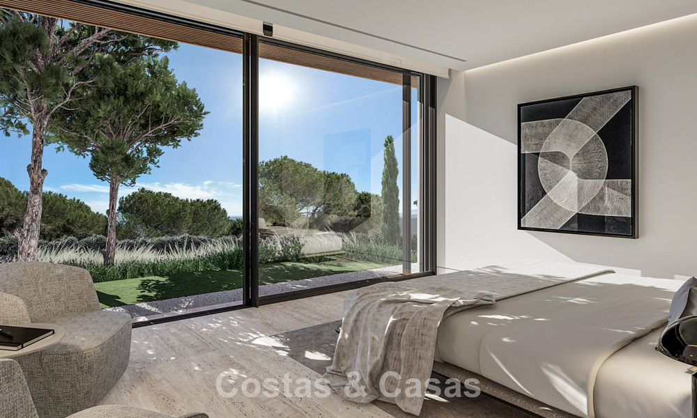 Chef-d’œuvre architectural avec vue mer spectaculaire à vendre dans une communauté privée et sécurisée à Sotogrande, Costa del Sol 790746