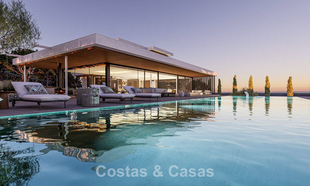 Chef-d’œuvre architectural avec vue mer spectaculaire à vendre dans une communauté privée et sécurisée à Sotogrande, Costa del Sol 790749