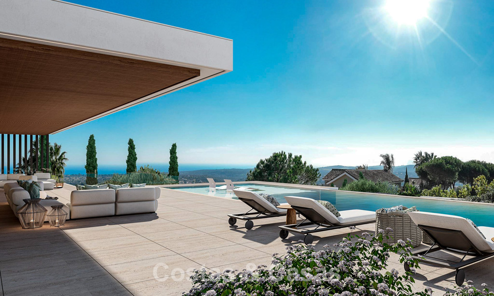 Chef-d’œuvre architectural avec vue mer spectaculaire à vendre dans une communauté privée et sécurisée à Sotogrande, Costa del Sol 790751