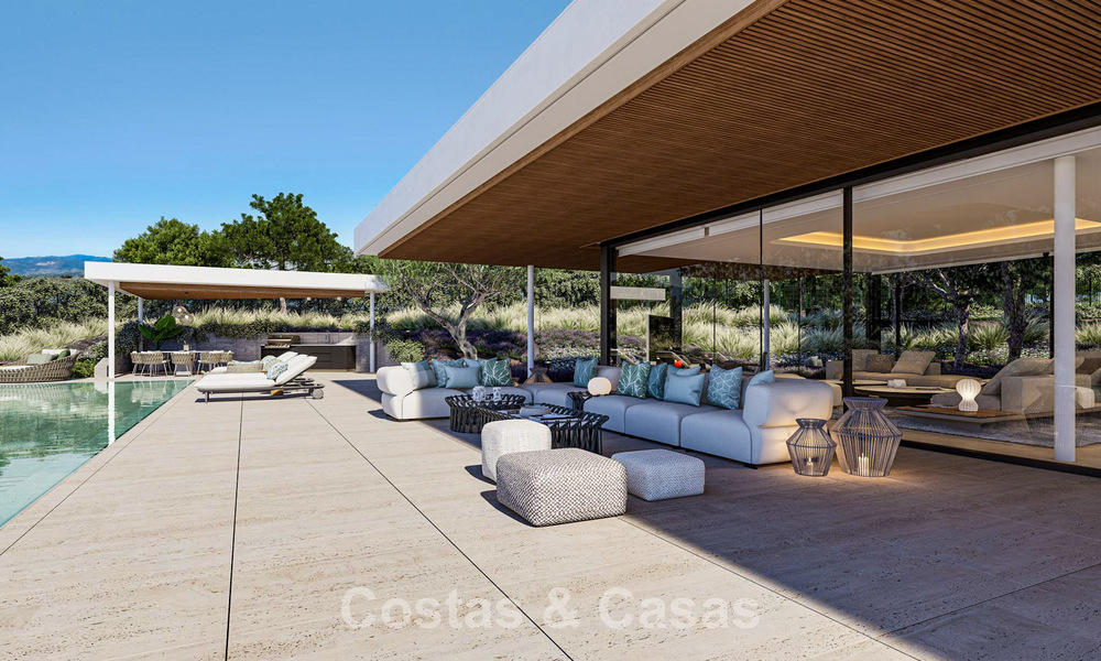 Chef-d’œuvre architectural avec vue mer spectaculaire à vendre dans une communauté privée et sécurisée à Sotogrande, Costa del Sol 790754