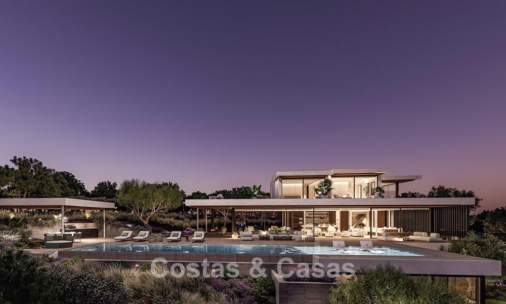 Chef-d’œuvre architectural avec vue mer spectaculaire à vendre dans une communauté privée et sécurisée à Sotogrande, Costa del Sol 790761