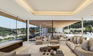 Villa d’architecture contemporaine à vendre, en première ligne de golf, dans une enclave privée à Sotogrande, Costa del Sol 790768 