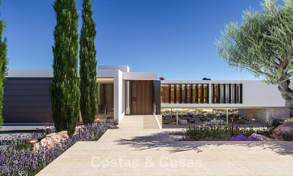 Villa d’architecture contemporaine à vendre, en première ligne de golf, dans une enclave privée à Sotogrande, Costa del Sol 790771
