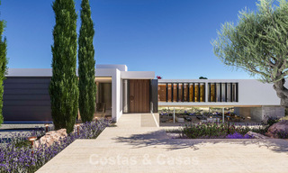 Villa d’architecture contemporaine à vendre, en première ligne de golf, dans une enclave privée à Sotogrande, Costa del Sol 790771 