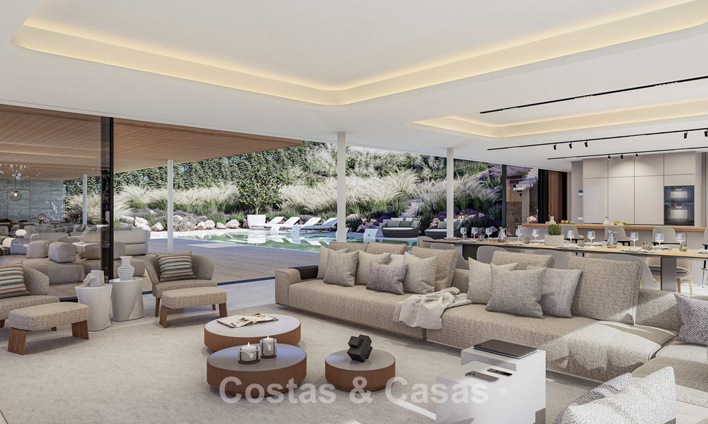 Villa d’architecture contemporaine à vendre, en première ligne de golf, dans une enclave privée à Sotogrande, Costa del Sol 790773