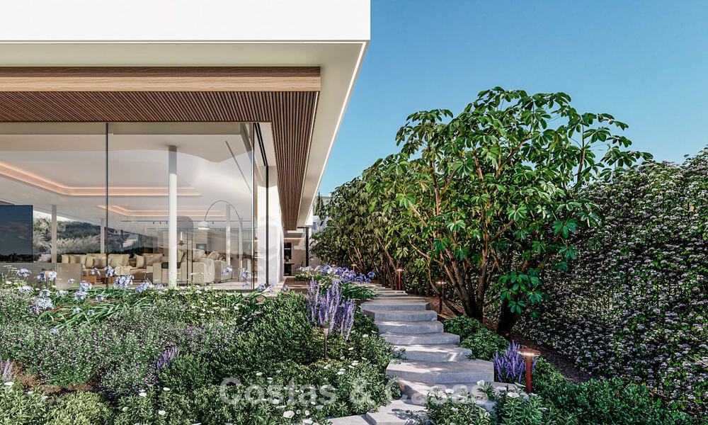 Villa d’architecture contemporaine à vendre, en première ligne de golf, dans une enclave privée à Sotogrande, Costa del Sol 790775