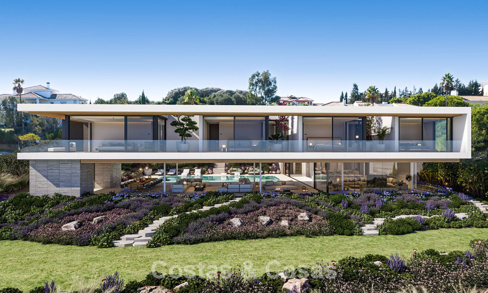 Villa d’architecture contemporaine à vendre, en première ligne de golf, dans une enclave privée à Sotogrande, Costa del Sol 790776