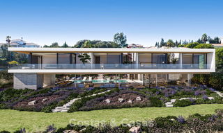 Villa d’architecture contemporaine à vendre, en première ligne de golf, dans une enclave privée à Sotogrande, Costa del Sol 790776 