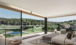 Villa d’architecture contemporaine à vendre, en première ligne de golf, dans une enclave privée à Sotogrande, Costa del Sol 790780 