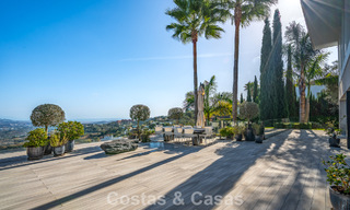 Villa de luxe contemporaine avec vues panoramiques sur la montagne et la mer à vendre dans les collines de Marbella Est 790950 