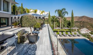 Villa de luxe contemporaine avec vues panoramiques sur la montagne et la mer à vendre dans les collines de Marbella Est 790956 