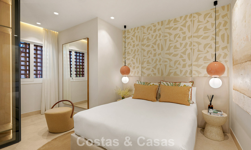 Penthouse à vendre avec vue sur la mer dans un complexe emblématique en première ligne de plage entre Marbella et Estepona 790836