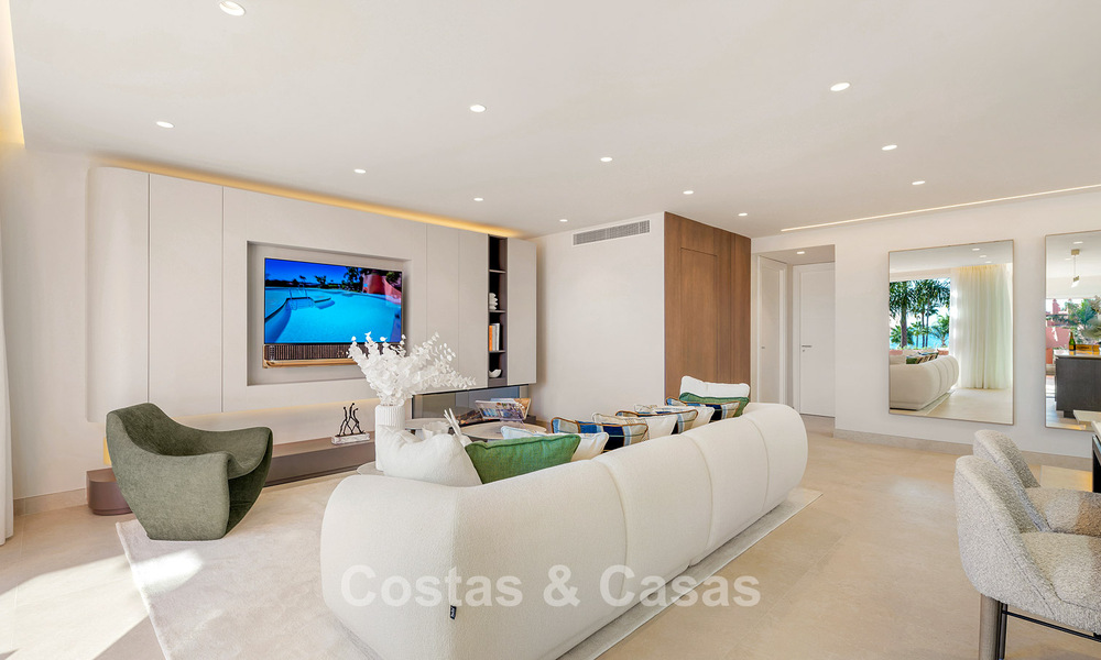 Penthouse à vendre avec vue sur la mer dans un complexe emblématique en première ligne de plage entre Marbella et Estepona 790849