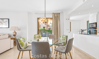 Appartement avec jardin et vue mer à vendre dans une résidence sécurisée à Marbella - Benahavís 791271 