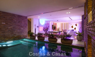 Villa au design avant-gardiste à vendre avec vue panoramique sur la mer, au sein d’un prestigieux resort de golf, Marbella - Benahavís 791005 