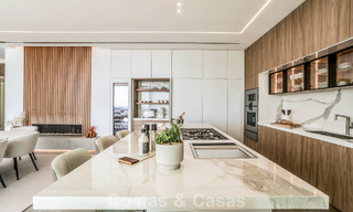Villa au design avant-gardiste à vendre avec vue panoramique sur la mer, au sein d’un prestigieux resort de golf, Marbella - Benahavís 791015 