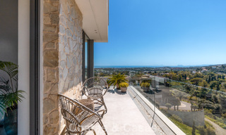 Villa au design avant-gardiste à vendre avec vue panoramique sur la mer, au sein d’un prestigieux resort de golf, Marbella - Benahavís 791031 