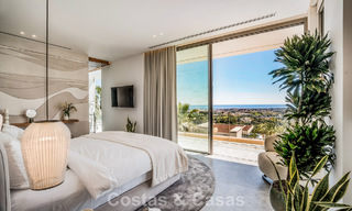 Villa au design avant-gardiste à vendre avec vue panoramique sur la mer, au sein d’un prestigieux resort de golf, Marbella - Benahavís 791034 