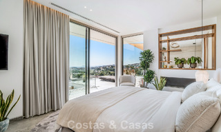 Villa au design avant-gardiste à vendre avec vue panoramique sur la mer, au sein d’un prestigieux resort de golf, Marbella - Benahavís 791035 