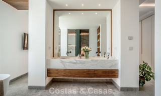 Villa au design avant-gardiste à vendre avec vue panoramique sur la mer, au sein d’un prestigieux resort de golf, Marbella - Benahavís 791038 