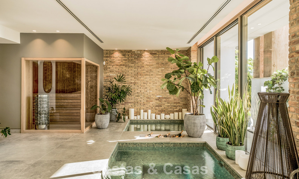 Villa au design avant-gardiste à vendre avec vue panoramique sur la mer, au sein d’un prestigieux resort de golf, Marbella - Benahavís 791049