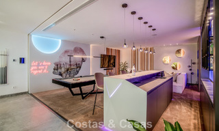 Villa au design avant-gardiste à vendre avec vue panoramique sur la mer, au sein d’un prestigieux resort de golf, Marbella - Benahavís 791055 