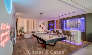 Villa au design avant-gardiste à vendre avec vue panoramique sur la mer, au sein d’un prestigieux resort de golf, Marbella - Benahavís 791057 