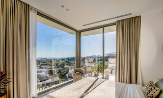 Villa au design avant-gardiste à vendre avec vue panoramique sur la mer, au sein d’un prestigieux resort de golf, Marbella - Benahavís 791067 