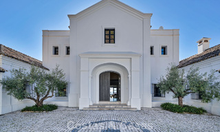 Villa de luxe Espagnole à vendre avec vue sublime sur la mer dans une résidence sécurisée à Benahavís - Marbella 791221 