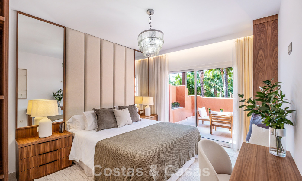 Maison de ville de luxe modernisée de 4 chambres à vendre sur le Golden Mile de Marbella 791340