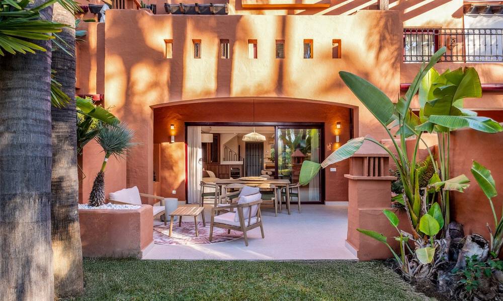 Maison de ville de luxe modernisée de 4 chambres à vendre sur le Golden Mile de Marbella 791359