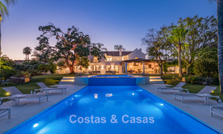 Villa exclusive à vendre, en première ligne de golf, dans une urbanisation prestigieuse à Nueva Andalucía, Marbella 791430 