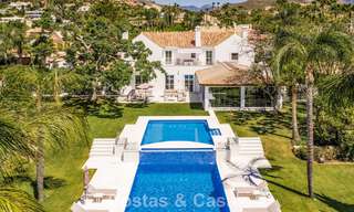 Villa exclusive à vendre, en première ligne de golf, dans une urbanisation prestigieuse à Nueva Andalucía, Marbella 791450 