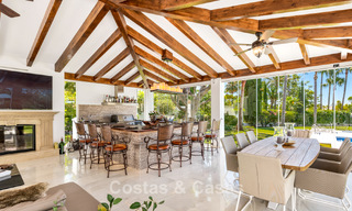 Villa exclusive à vendre, en première ligne de golf, dans une urbanisation prestigieuse à Nueva Andalucía, Marbella 791468 