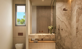 Appartements de luxe exclusifs en première ligne de golf avec vue Mer à Mijas, Costa del Sol 791283 