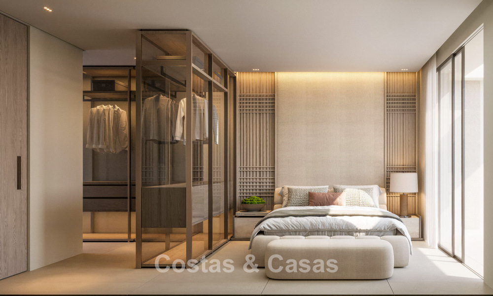 Appartements de luxe exclusifs en première ligne de golf avec vue Mer à Mijas, Costa del Sol 791290