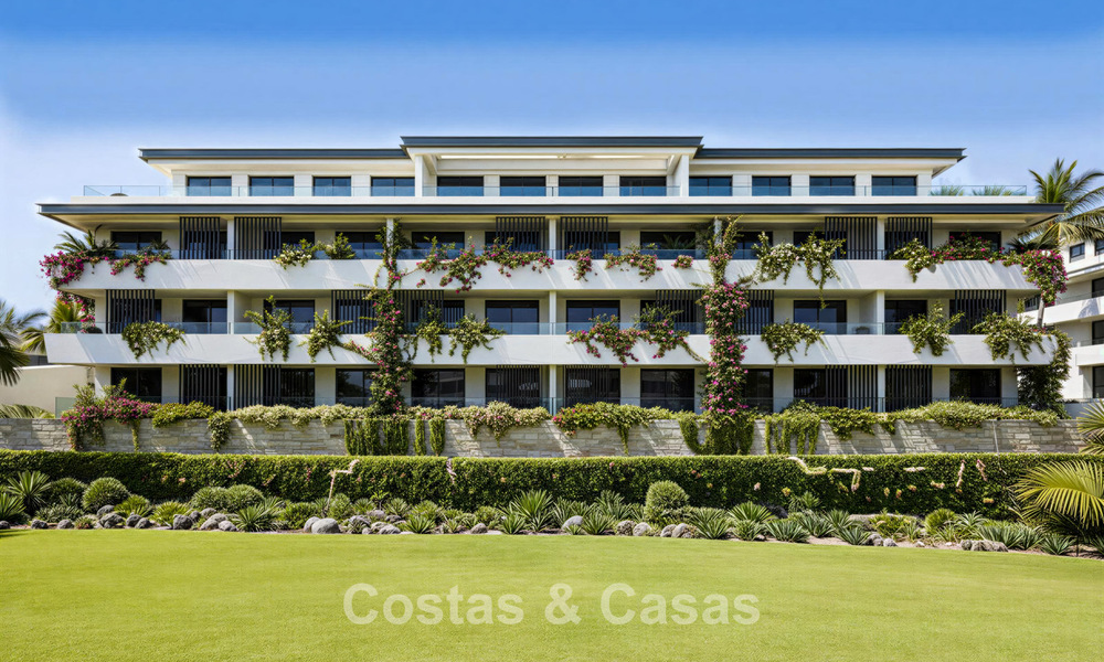 Appartements de luxe exclusifs en première ligne de golf avec vue Mer à Mijas, Costa del Sol 791294