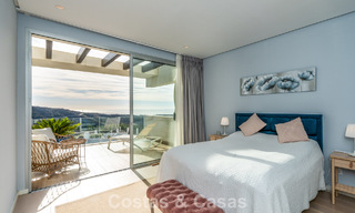 Appartement de luxe de 3 chambres à vendre avec vue panoramique sur la mer dans un resort privé à Marbella - Benahavis 791540 