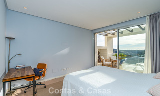 Appartement de luxe de 3 chambres à vendre avec vue panoramique sur la mer dans un resort privé à Marbella - Benahavis 791541 