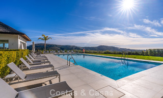 Appartement de luxe de 3 chambres à vendre avec vue panoramique sur la mer dans un resort privé à Marbella - Benahavis 791579 