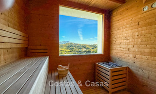 Appartement de luxe de 3 chambres à vendre avec vue panoramique sur la mer dans un resort privé à Marbella - Benahavis 791585 