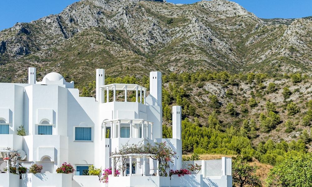 Penthouse duplex exclusif avec piscine privée et vue panoramique sur la mer à vendre sur la Golden Mile de Marbella 791640