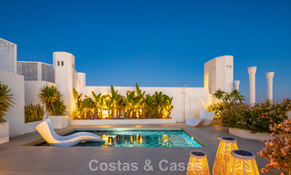 Penthouse duplex exclusif avec piscine privée et vue panoramique sur la mer à vendre sur la Golden Mile de Marbella 791647 