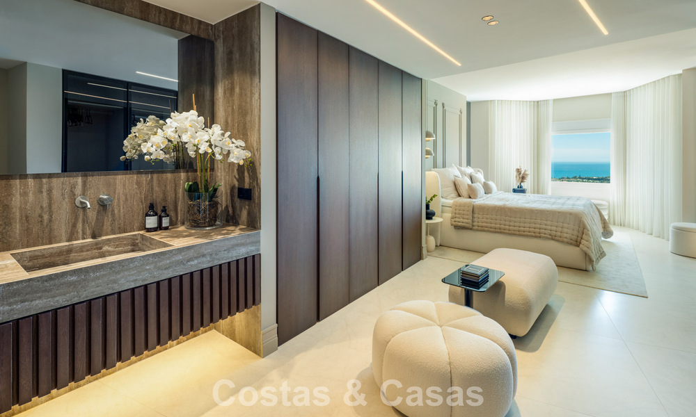 Penthouse duplex exclusif avec piscine privée et vue panoramique sur la mer à vendre sur la Golden Mile de Marbella 791661