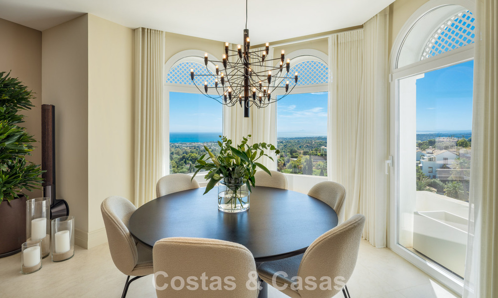 Penthouse duplex exclusif avec piscine privée et vue panoramique sur la mer à vendre sur la Golden Mile de Marbella 791670