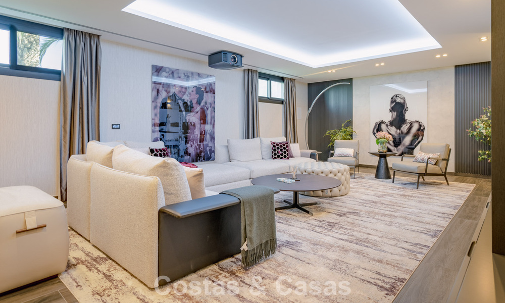 Villa de luxe moderne et entièrement neuve avec vue sur la mer à vendre dans un resort de golf à Mijas, Costa del Sol 791673