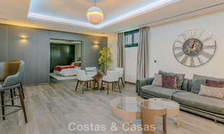 Villa de luxe moderne et entièrement neuve avec vue sur la mer à vendre dans un resort de golf à Mijas, Costa del Sol 791674 