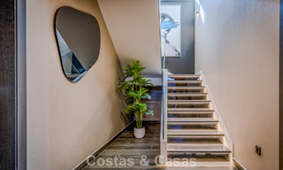 Villa de luxe moderne et entièrement neuve avec vue sur la mer à vendre dans un resort de golf à Mijas, Costa del Sol 791679 