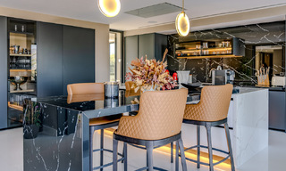 Villa de luxe moderne et entièrement neuve avec vue sur la mer à vendre dans un resort de golf à Mijas, Costa del Sol 791685 