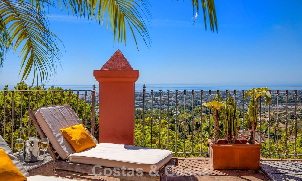 Appartement spacieux et prêt à emménager avec vue panoramique sur la mer à vendre à Benahavís - Marbella 791737